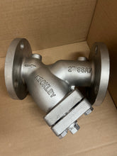 Load image into Gallery viewer, 2&quot; KECKLEY STYLE SSA7 CLASS 150 RF FLANGED 316 STAINLESS STEEL Y-STRAINER