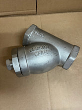 Load image into Gallery viewer, 1 1/2&quot; KECKLEY STYLE SSB7 CLASS 600 SOCKET WELD 316 STAINLESS STEEL Y-STRAINER
