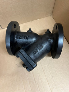 2" KECKLEY STYLE A7 CLASS 125 FF FLANGED CAST IRON BODY Y-STRAINER