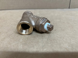 1/2" KECKLEY STYLE F7 CLASS 125 NPT BRONZE BODY Y-STRAINERS