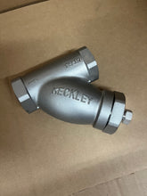 Load image into Gallery viewer, 1&quot; KECKLEY STYLE SSB7 CLASS 600 SOCKET WELD 316 STAINLESS STEEL Y-STRAINER
