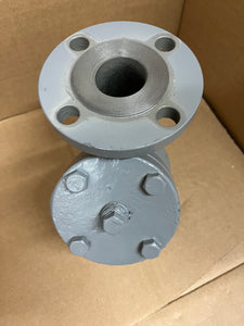 1/2" KECKLEY STYLE SA7 CLASS 150 RF FLANGED CAST CARBON STEEL BODY Y-STRAINER