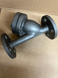 3/4" KECKLEY STYLE SA7 CLASS 150 RF FLANGED CAST CARBON STEEL BODY Y-STRAINER