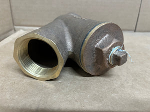 1 1/2" KECKLEY STYLE F150 CLASS 125 NPT BRONZE BODY Y-STRAINER
