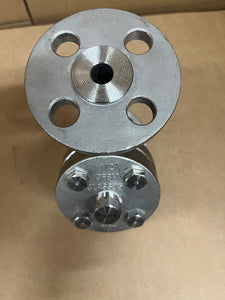1/2" KECKLEY STYLE SSA7 CLASS 150 RF FLANGED 316 STAINLESS STEEL Y-STRAINER