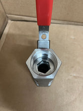 Load image into Gallery viewer, 1 1/4&quot; 2000 PSI NPT CF8M BODY DBL RP, 316SS TRIM, R-PTFE SEATS GRAPHITE SEALS, UNIBODY BALL VALVE, LOCKING HANDLE, API 607 FIRE-SAFE, NACE