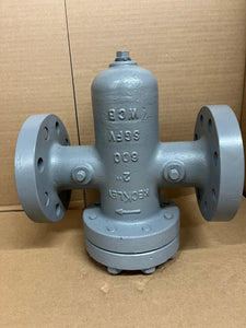 2" KECKLEY STYLE SGFV CLASS 600 RF FLANGED CAST CARBON STEEL STRAINER