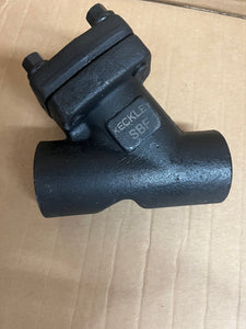 1" KECKLEY STYLE SBF CLASS 1500 NPT FORGED STEEL BODY Y-STRAINERS