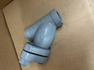 1" KECKLEY STYLE SB7BC CLASS 600 NPT CAST CARBON STEEL BODY Y-STRAINER