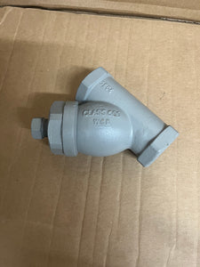 3/4" KECKLEY STYLE SB7 CLASS 600 SOCKET WELD CAST CARBON STEE BODY Y-STRAINER