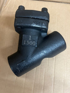 1" KECKLEY STYLE SBF CLASS 1500 NPT FORGED STEEL BODY Y-STRAINERS