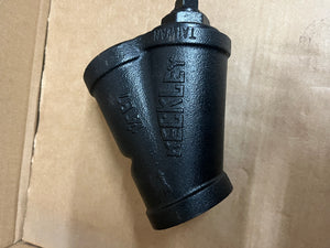 1 1/2" KECKLEY STYLE B7 CLASS 250 NPT CAST IRON BODY Y-STRAINER