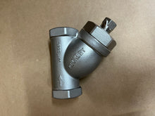 Load image into Gallery viewer, 3/4&quot; KECKLEY STYLE SSB7 CLASS 600 SOCKET WELD 316 STAINLESS STEEL Y-STRAINER