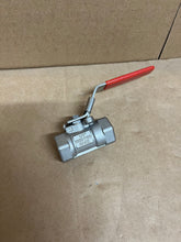 Load image into Gallery viewer, 1/4&quot; 2000 PSI NPT CF8M BODY DBL RP, 316SS TRIM, R-PTFE SEATS GRAPHITE SEALS, UNIBODY BALL VALVE, LOCKING HANDLE, API 607 FIRE-SAFE, NACE