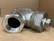 Load image into Gallery viewer, 2&quot; KECKLEY STYLE SSB7 CLASS 600 NPT 316 STEAINLESS STEEL Y-STRAINER