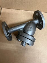 Load image into Gallery viewer, 3/4&quot; KECKLEY STYLE SA7 CLASS 150 RF FLANGED CAST CARBON STEEL BODY Y-STRAINER