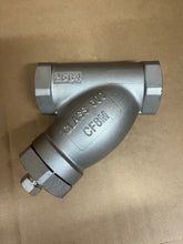 Load image into Gallery viewer, 1&quot; KECKLEY STYLE SSB7 CLASS 600 SOCKET WELD 316 STAINLESS STEEL Y-STRAINER