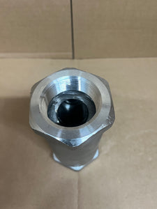 1 1/2: KECKLEY STYLE SSB7 CLASS 600 NPT 316 STAINLESS STELL Y-STRAINER