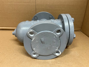 2" KECKLEY STYLE SGFV CLASS 150 RF FLANGED CAST CARBON STEEL BASKET STRAINER