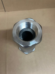 1 1/4" KECKLEY STYLE SSB7 CLASS 600 NPT 316 STAINLESS STEEL Y-STRAINER
