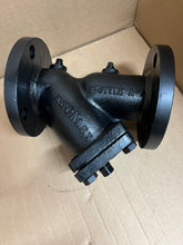 Load image into Gallery viewer, 2&quot; KECKLEY STYLE A7 CLASS 125 FF FLANGED CAST IRON BODY Y-STRAINER