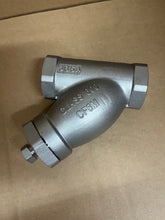 Load image into Gallery viewer, 1&quot; KECKLEY STYLE SSB7 CLASS 600 NPT 316 STAINLESS STEEL Y-STRAINER