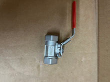Load image into Gallery viewer, 3/8&quot; 2000 PSI NPT CF8M BODY DBL RP, 316SS TRIM, R-PTFE SEATS GRAPHITE SEALS, UNIBODY BALL VALVE, LOCKING HANDLE, API 607 FIRE-SAFE, NACE