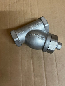 1/2" KECKLEY STYLE SSB7 CLASS 600 SOCKET WELD 316 STEAINLESS STEEL Y-STRAINERS