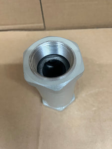 1 1/4" KECKLEY STYLE SB7 CLASS 600 NPT CAST CARBON STEEL BODY Y-STRAINER