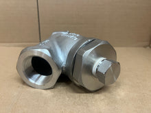 Load image into Gallery viewer, 1 1/4&quot; KECKLEY STYLE SSB7 CLASS 600 NPT 316 STAINLESS STEEL Y-STRAINER