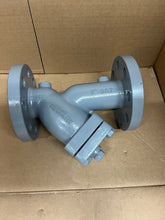 Load image into Gallery viewer, 2&quot; KECKLEY STYLE SA7 CLASS 300 RF FLANGED CAST CARBON STLLE BODY Y-STRAINER