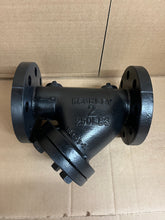 Load image into Gallery viewer, 2&quot; KECKLEY STYLE A7 CLASS 250 RF FLANGED CAST IRON BODY Y-STRAINER