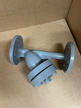 Load image into Gallery viewer, 1 1/2&quot; KECKLEY STYLE SA7 CLASS 150 RF FLANGED CAST CARBON STEEL BODY Y-STRAINER