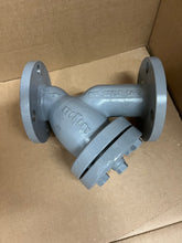 Load image into Gallery viewer, 1/2&quot; KECKLEY STYLE SA7 CLASS 150 RF FLANGED CAST CARBON STEEL BODY Y-STRAINER