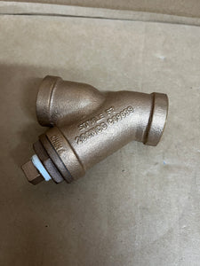 1" KECKLEY STYLE F7 CALSS 125 NPT LEAD FREE BODY Y-STRAINER