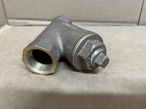 1" KECKLEY STYLE F150 CLAS 125 NPT BRONZE BODY Y-STRAINER