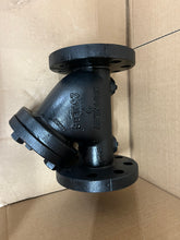 Load image into Gallery viewer, 2&quot; KECKLEY STYLE A7 CLASS 250 RF FLANGED CAST IRON BODY Y-STRAINER
