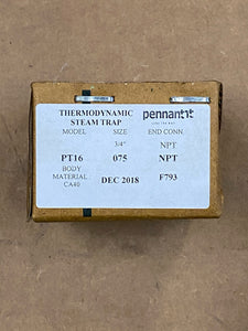 PENNANT 3/4" PT16 STEAM TRAP