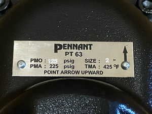 PENNANT 2" PT63-125 STEAM TRAP