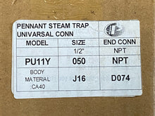 Load image into Gallery viewer, PENNANT 1/2&quot; PU11Y STRAINER CONNECTOR