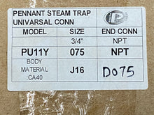 Load image into Gallery viewer, PENNANT 3/4&quot; PU11Y STRAINER CONNECTOR